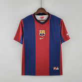 Retro FC Barcelona 1998-1999 home game